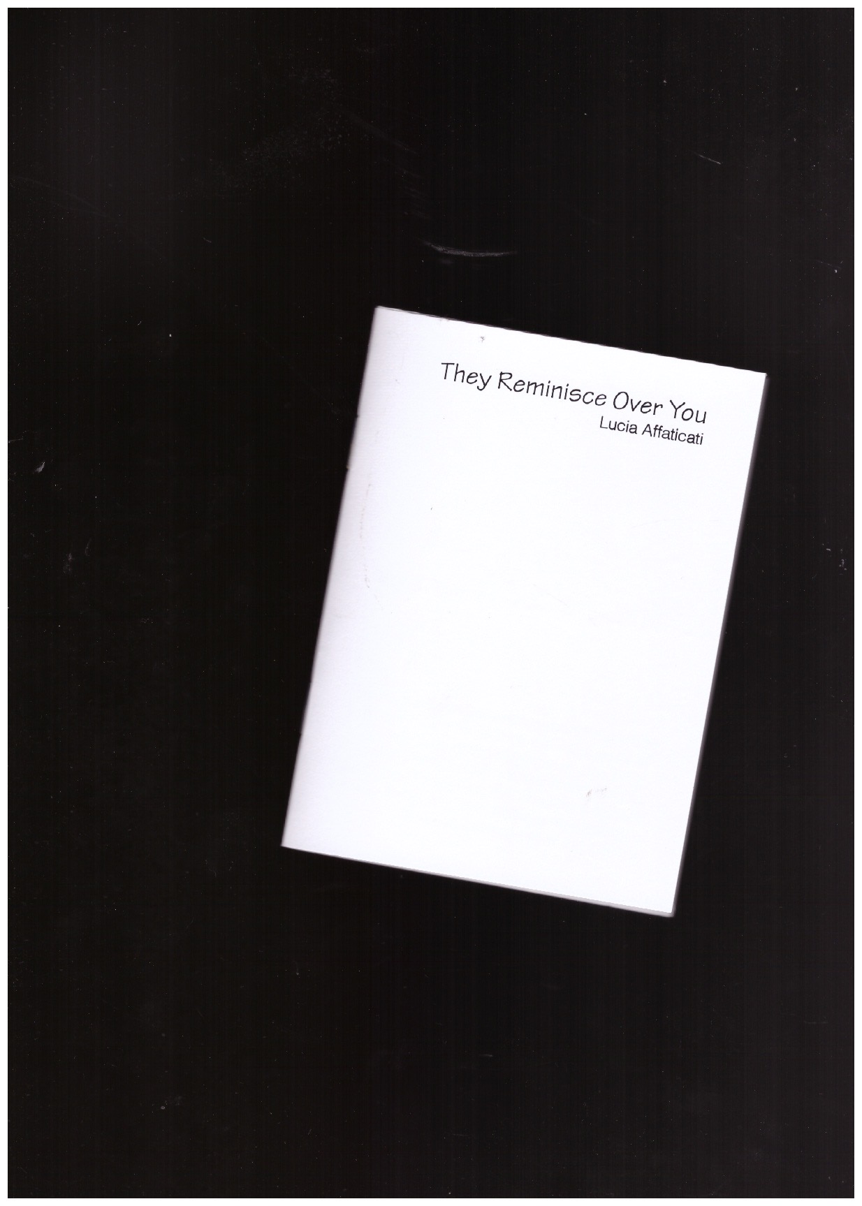 AFFATICATI, Lucia - They Reminisce Over You